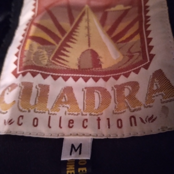 Genuine fringe Leather Wolf motorcycle Jacket - Picture 6 of 6